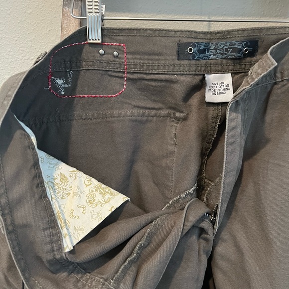NWT Level 7 cargo shorts 🩳 size 40 - Picture 6 of 11